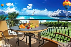 Tranh viwe trước biển