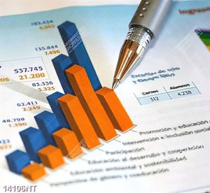Tranh biểu đồ tăng trưởng