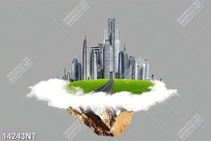 Tranh thành phố nghệ thuật 14243NT