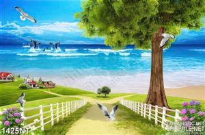 Tranh con đường đi ra biển