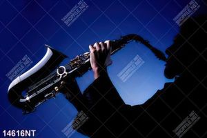 Tranh thổi kèn Saxaphone