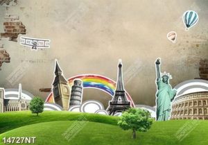 Tranh các địa điểm nổi tiếng thế giới