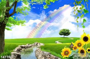 Tranh vườn cầu vòng