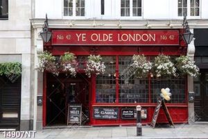 Tranh quán ca phe cafe Ye Olde London