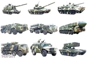 Tranh các loại phương tiện chiến đấu quân sự