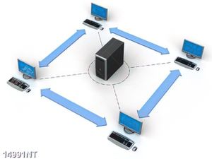 Tranh kết nối máy tính