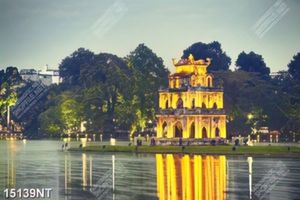 Tranh hồ gươm 15139NT