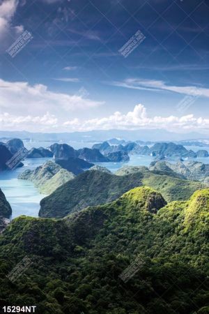Tranh phong cảnh sông núi tuyệt đẹp 15294NT