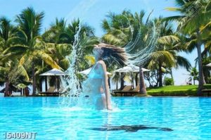 Tranh hồ bơi 15409NT