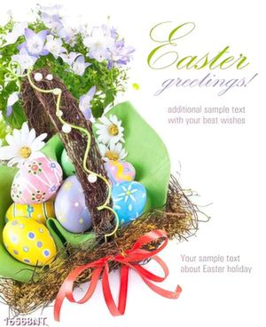 Tranh Easter greetings
