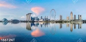Tranh thành phố đẹp file psd 