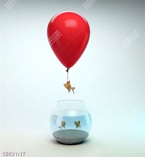 Tranh chậu cá cảnh