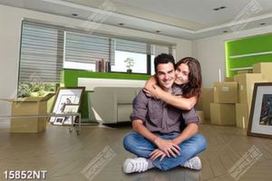 Tranh cặp đôi hạnh phúc 15852NT
