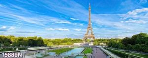 Tranh tháp Eiffel nước Pháp 15889NT