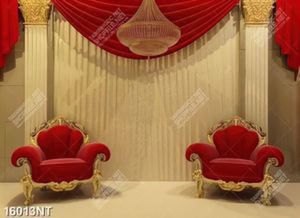 Tranh chiếc ghế màu đỏ 16013NT