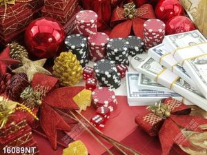 Tranh bàn tiệc noel