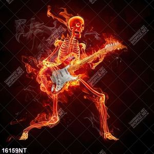 Tranh nghệ thuật người lửa