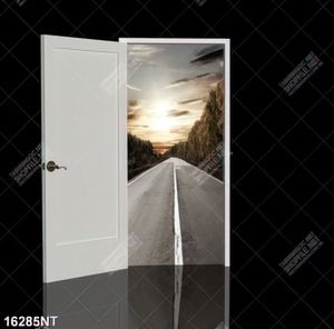 Tranh cánh cửa mở ra con đường