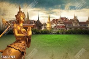 Tranh chùa vàng Thái Lan