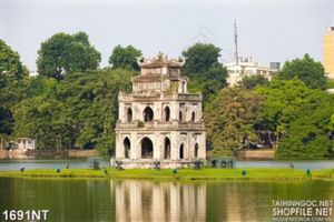Tranh kiến trúc trên sông