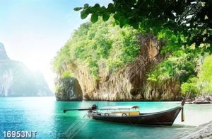 Tranh phong cảnh sông núi tuyệt đẹp 16953NT