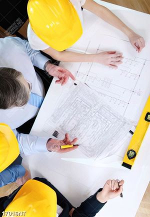 Tranh xem bản vẽ công trình