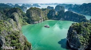 Tranh sông núi thiên nhiên 17056NT