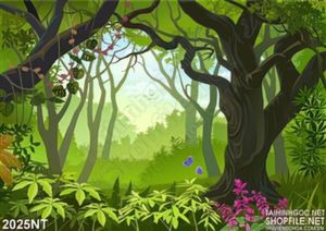 Tranh vẻ khu rừng bí mật