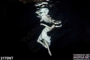Tranh thiếu nữ dưới dòng sông in uv