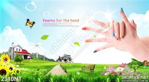 Tranh đôi bàn tay treo tường