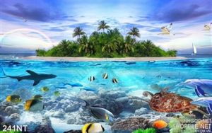 Tranh cá và đại dương