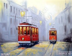 Tranh những tuyến đường xe buýt in uv