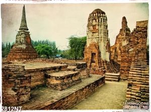 Tranh di tích cổ xưa treo tường