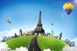 Tranh trái đất xanh treo tường