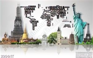 Tranh kiến trúc nổi tiếng thế giới