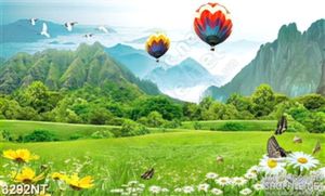 Tranh kinh phí cầu trên cánh đồng cỏ xanh