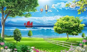 Tranh những cánh buồng trên biển