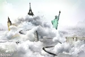 Tranh các biểu tượng nổi tiếng thế giới