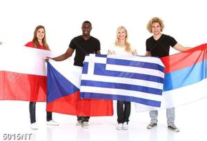 Tranh lá cờ các nước