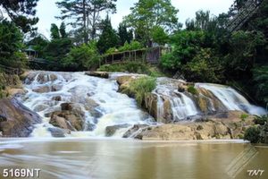 Tranh thác nước đẹp 5169TN