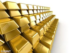 Tranh thỏi vàng xếp chồng