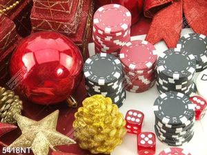 Tranh tiền và xúc xắc casino