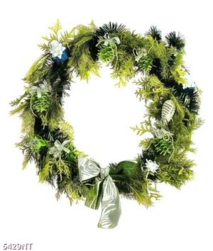 Tranh vòng nguyệt quế trang trí noel