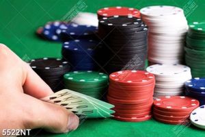 Tranh tiền chips casino