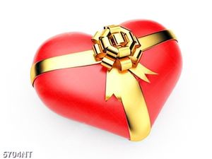 Tranh trái tim đỏ