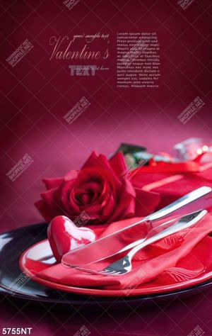 Tranh valentine lãng mạn