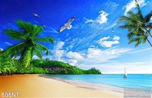Tranh bãi biển trên hòn đảo