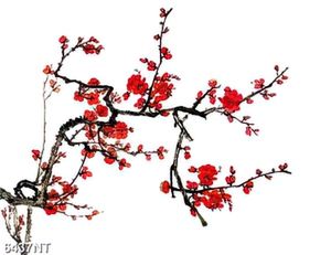 Tranh cành hoa đào 