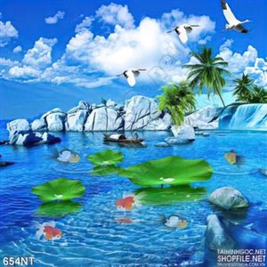 Tranh cá chép và đại dương