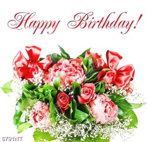 Tranh Happy birthday